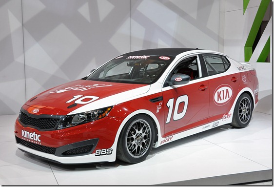 Demo BKB: Kia Optima Turbo SX Kinetic Race Car